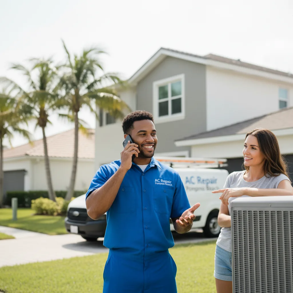 AC Repair Pompano Beach customer support in White Bear Lake